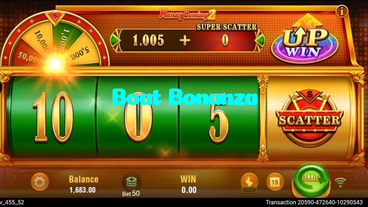 Boat Bonanza casino presented on mobile device in Pakistan with slots and live games